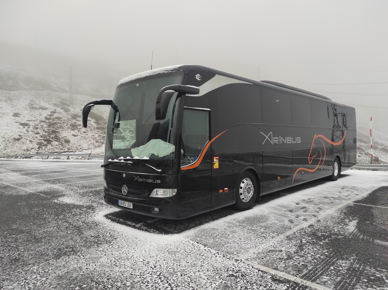 Arinbus alquiler autobus nevado