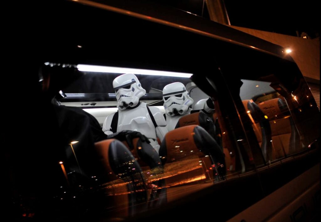 Arinbus alquiler autobus Star Wars